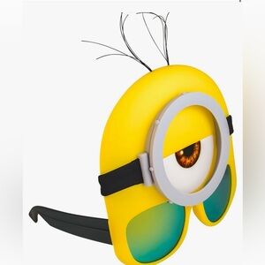 NEW MINIONS Goggles sunglasses Stuart One size fits most yellow Halloween
